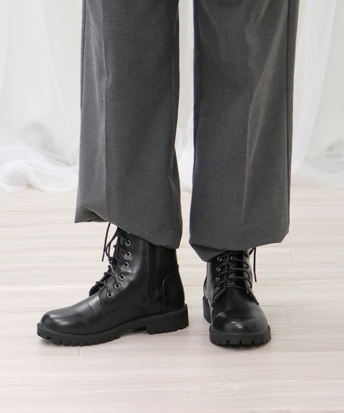 KYOETSU（キョウエツ）の「袴用フラットソールブーツ（ブーツ・レディース・ブラック・24.0cm/26.0cm/25.0cm/22.0cm/23.0cm/21.5cm/23.5cm/22.5cm/25.5cm/24.5cm）」の15枚目の写真