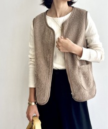 ECRIRE | リラックスボアベスト(ベスト)