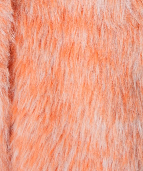 CIAOPANIC TYPY(チャオパニックティピー)の「【WEB限定】【KIDS】メランジシャギークルーネックカーディガン(カーディガン/ボレロ・キッズ・グリーン/ブルー/オレンジ/ブラウン・XL/XXL/M)」の14枚目の写真