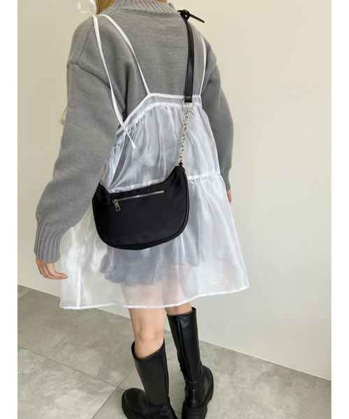 PHILLY（フィリー）の「WC/2WAYラウンドショルダー（ショルダーバッグ・レディース・ブラック・FREE）」の8枚目の写真