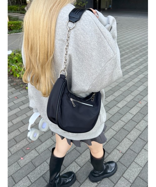 PHILLY（フィリー）の「WC/2WAYラウンドショルダー（ショルダーバッグ・レディース・ブラック・FREE）」の15枚目の写真