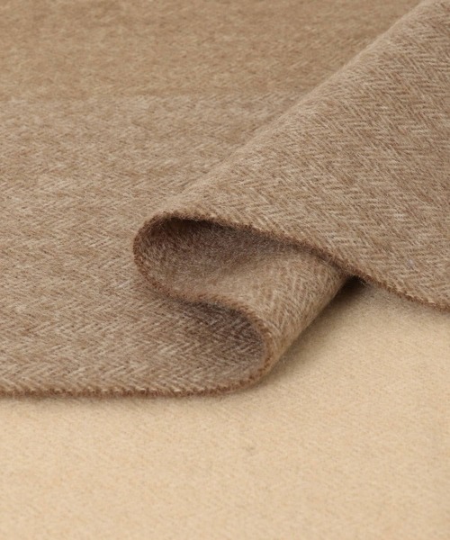 URBAN RESEARCH DOORS（アーバンリサーチドアーズ）の「カシミヤブレンドパネルマフラー（マフラー・メンズ・ブルー/チャコールグレー/カーキ/ベージュ・-）」の12枚目の写真