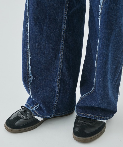 Jieda（ジエダ）の「USED LOOSE FIT JEANS（デニムパンツ）」 - WEAR