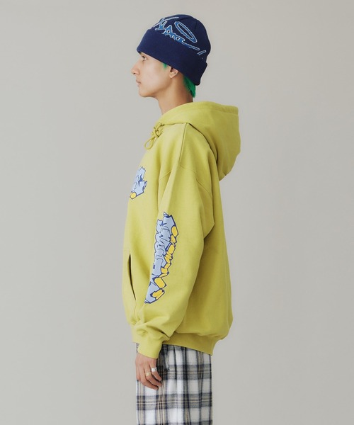 XLARGE（エクストララージ）の「GRAFFITI ZIP UP HOODED SWEATSHIRT