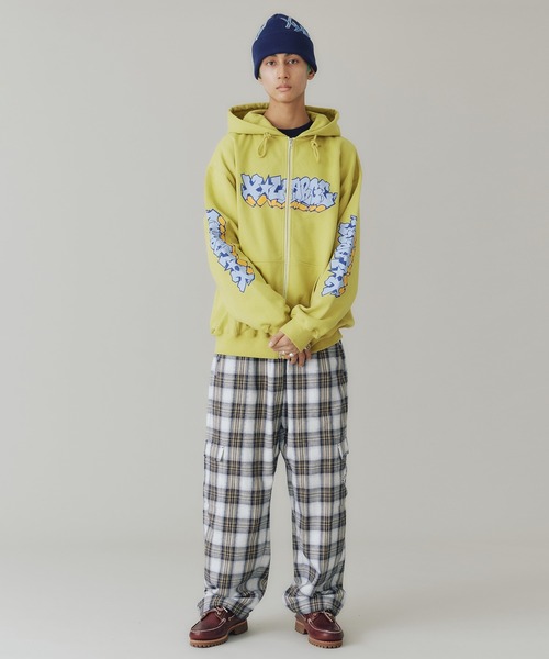 XLARGE（エクストララージ）の「GRAFFITI ZIP UP HOODED SWEATSHIRT