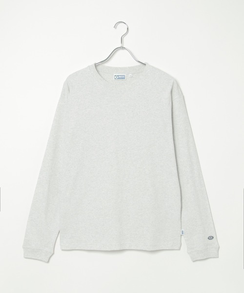 DISCUS（ディスカス）の「【DISCUS】USAコットン 無地ロングTシャツ（Tシャツ/カットソー・メンズ・ホワイト/グレー/ブラック/ライトグレー/ネイビー/グリーン・L/LL/M）」の7枚目の写真