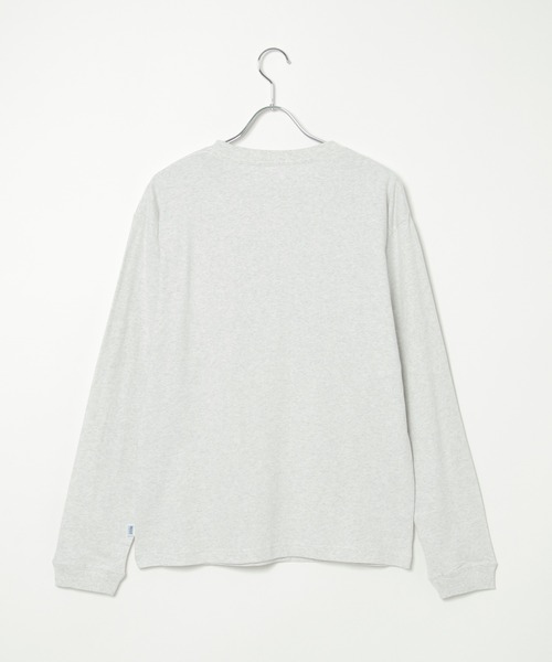 DISCUS（ディスカス）の「【DISCUS】USAコットン 無地ロングTシャツ（Tシャツ/カットソー・メンズ・ホワイト/グレー/ブラック/ライトグレー/ネイビー/グリーン・L/LL/M）」の8枚目の写真