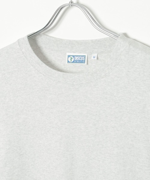 DISCUS（ディスカス）の「【DISCUS】USAコットン 無地ロングTシャツ（Tシャツ/カットソー・メンズ・ホワイト/グレー/ブラック/ライトグレー/ネイビー/グリーン・L/LL/M）」の9枚目の写真