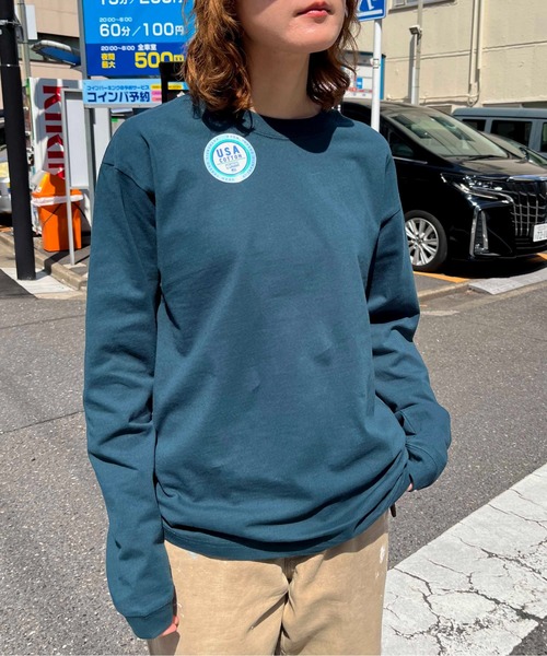 hysteric アメリカ国旗デザイン 長袖Tシャツ 69 カットソー