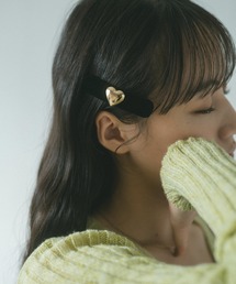 VANNIE U | ハートベロアピン/ぱっちんどめ(ヘアピン)