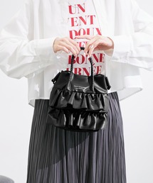 ROPE' PICNIC | ダブルフリルメッシュハンドルミニショルダーバッグ(ショルダーバッグ)
