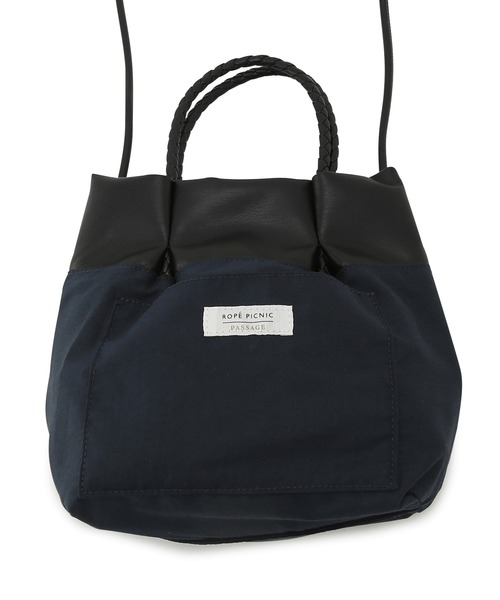 ROPE' PICNIC(ロペピクニック)の「ダブルフリルメッシュハンドルミニショルダーバッグ(ショルダーバッグ・レディース・ブラック/ピンク/シルバー/キナリ・FREE)」の17枚目の写真