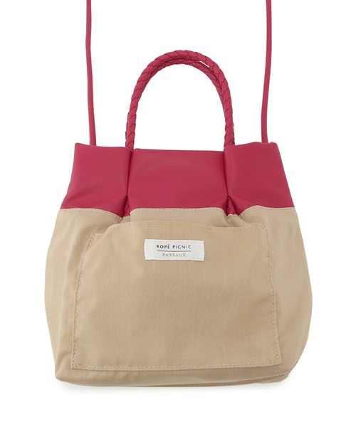 ROPE' PICNIC(ロペピクニック)の「ダブルフリルメッシュハンドルミニショルダーバッグ(ショルダーバッグ・レディース・ブラック/ピンク/シルバー/キナリ・FREE)」の18枚目の写真