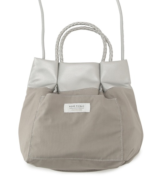 ROPE' PICNIC(ロペピクニック)の「ダブルフリルメッシュハンドルミニショルダーバッグ(ショルダーバッグ・レディース・ブラック/ピンク/シルバー/キナリ・FREE)」の19枚目の写真