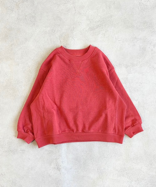 Life Support Products（ライフサポートプロダクツ）の「ムジガゼットトレーナー（80～150cm）（スウェット・キッズ・レッド/チャコール/ホワイト系その他/イエロー/ブルー/オフホワイト・100/130/140/95/80/90/150/120/110）」の6枚目の写真