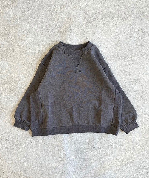 Life Support Products（ライフサポートプロダクツ）の「ムジガゼットトレーナー（80～150cm）（スウェット・キッズ・レッド/チャコール/ホワイト系その他/イエロー/ブルー/オフホワイト・100/130/140/95/80/90/150/120/110）」の4枚目の写真