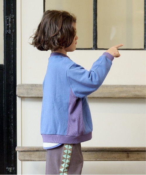 Life Support Products（ライフサポートプロダクツ）の「ムジガゼットトレーナー（80～150cm）（スウェット・キッズ・レッド/チャコール/ホワイト系その他/イエロー/ブルー/オフホワイト・100/130/140/95/80/90/150/120/110）」の8枚目の写真