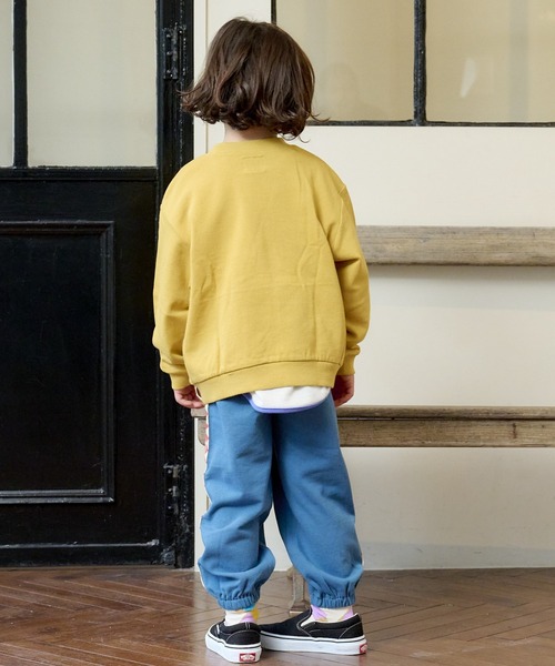 Life Support Products（ライフサポートプロダクツ）の「ムジガゼットトレーナー（80～150cm）（スウェット・キッズ・レッド/チャコール/ホワイト系その他/イエロー/ブルー/オフホワイト・100/130/140/95/80/90/150/120/110）」の13枚目の写真