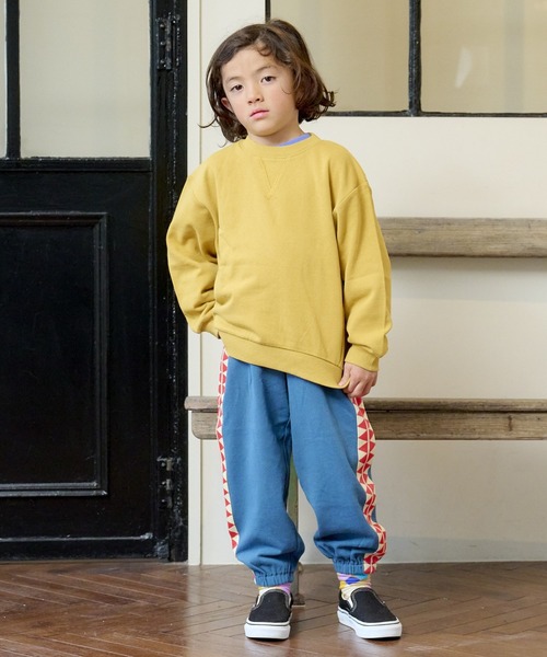 Life Support Products（ライフサポートプロダクツ）の「ムジガゼットトレーナー（80～150cm）（スウェット・キッズ・レッド/チャコール/ホワイト系その他/イエロー/ブルー/オフホワイト・100/130/140/95/80/90/150/120/110）」の11枚目の写真