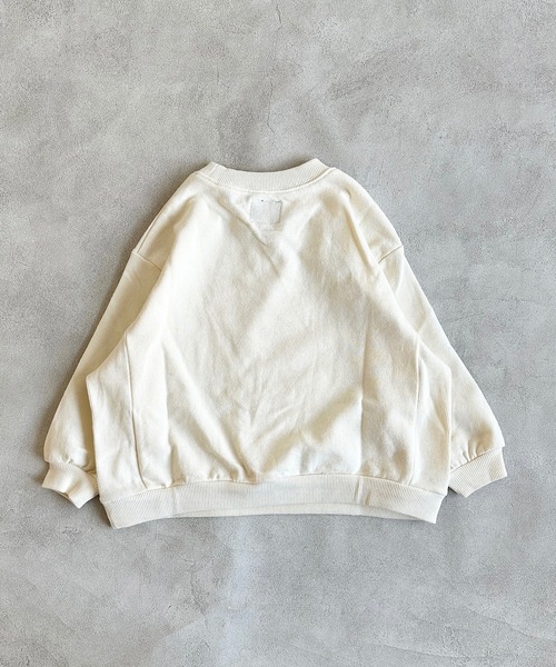 Life Support Products（ライフサポートプロダクツ）の「ムジガゼットトレーナー（80～150cm）（スウェット・キッズ・レッド/チャコール/ホワイト系その他/イエロー/ブルー/オフホワイト・100/130/140/95/80/90/150/120/110）」の15枚目の写真