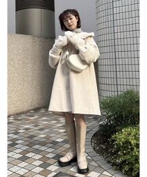 merry jenny | Aラインセーラーコート(チェスターコート)