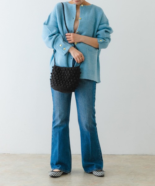 RODE SKO(ロデスコ)の「ラメポコポコショルダーバッグ(ショルダーバッグ・レディース・シルバー/グリーン/ブラック・ONE)」の17枚目の写真