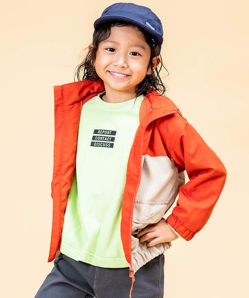 F.O.KIDS(エフオーキッズ)の「F.O.KIDS/エフオーキッズ ウインドブレーカー(ブルゾン・キッズ・マルチ/グレー/ブラック/オレンジ/ブルー・130/140/150/120)」の20枚目の写真