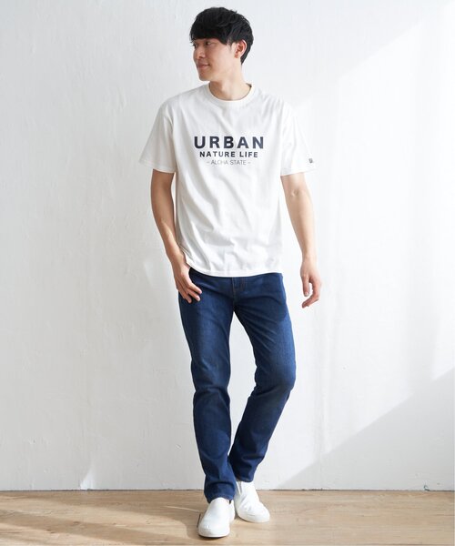 ikka(イッカ)の「URBAN NATURE LIFE アーバンネイチャーライフ プリントTシャツ(Tシャツ/カットソー・メンズ・ブラック/ネイビー/ホワイト・XL/L/M/S)」の21枚目の写真