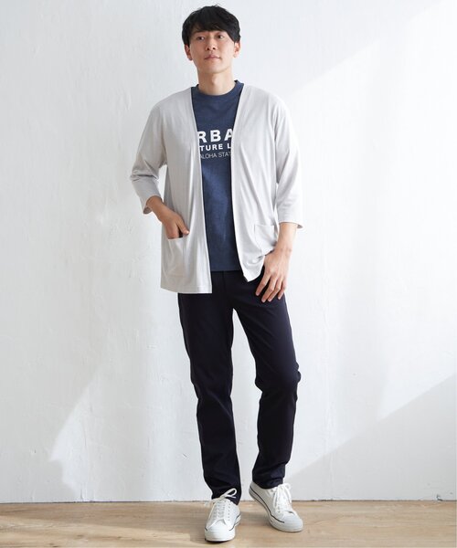 ikka(イッカ)の「URBAN NATURE LIFE アーバンネイチャーライフ プリントTシャツ(Tシャツ/カットソー・メンズ・ブラック/ネイビー/ホワイト・XL/L/M/S)」の5枚目の写真