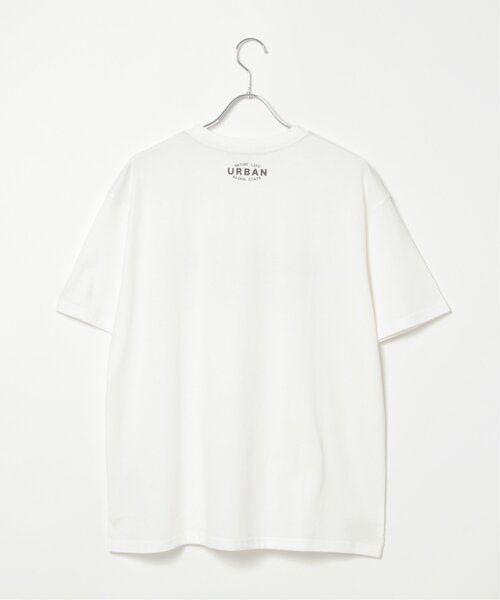 ikka(イッカ)の「URBAN NATURE LIFE アーバンネイチャーライフ プリントTシャツ(Tシャツ/カットソー・メンズ・ブラック/ネイビー/ホワイト・XL/L/M/S)」の10枚目の写真