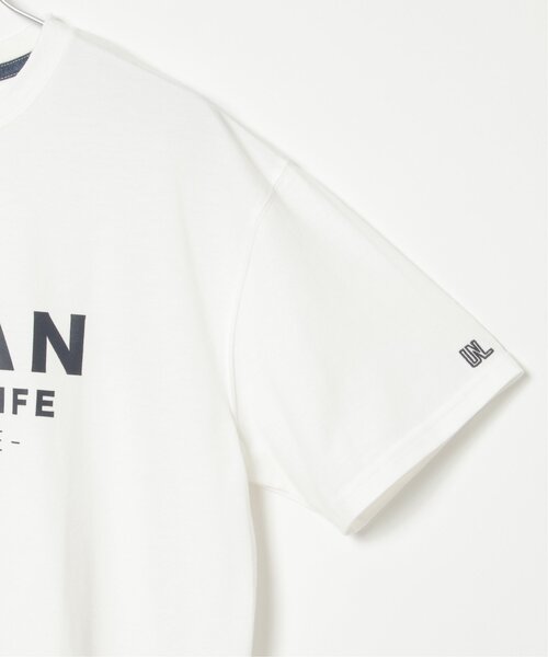 ikka(イッカ)の「URBAN NATURE LIFE アーバンネイチャーライフ プリントTシャツ(Tシャツ/カットソー・メンズ・ブラック/ネイビー/ホワイト・XL/L/M/S)」の11枚目の写真