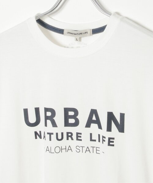 ikka(イッカ)の「URBAN NATURE LIFE アーバンネイチャーライフ プリントTシャツ(Tシャツ/カットソー・メンズ・ブラック/ネイビー/ホワイト・XL/L/M/S)」の13枚目の写真