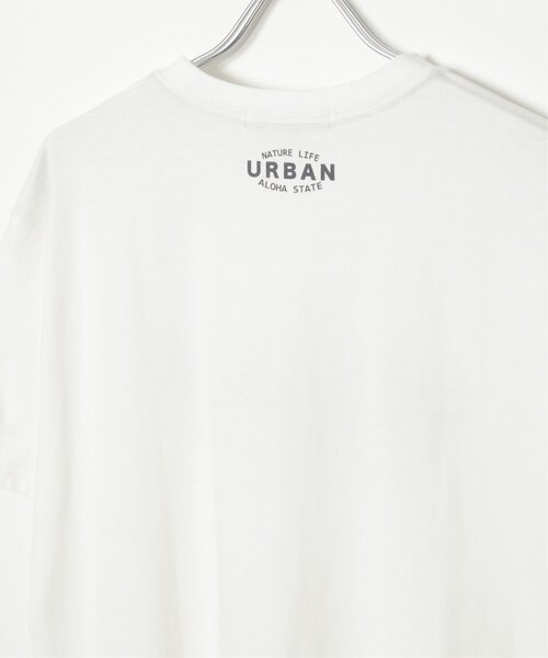 ikka(イッカ)の「URBAN NATURE LIFE アーバンネイチャーライフ プリントTシャツ(Tシャツ/カットソー・メンズ・ブラック/ネイビー/ホワイト・XL/L/M/S)」の14枚目の写真