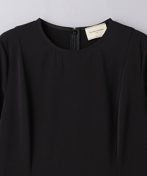 新品未使用・タグ付き ユナイテッドアローズ ワンピース ブラック フレア 36 美品】ユナイテッドアローズ フィット＆フレア ワンピース