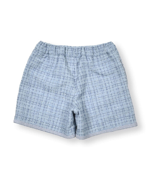【セール】【お揃い】ラメツイードショートパンツ(90~150cm)（その他パンツ）｜BeBe（ベベ）
