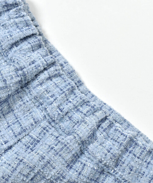 【セール】【お揃い】ラメツイードショートパンツ(90~150cm)（その他パンツ）｜BeBe（ベベ）