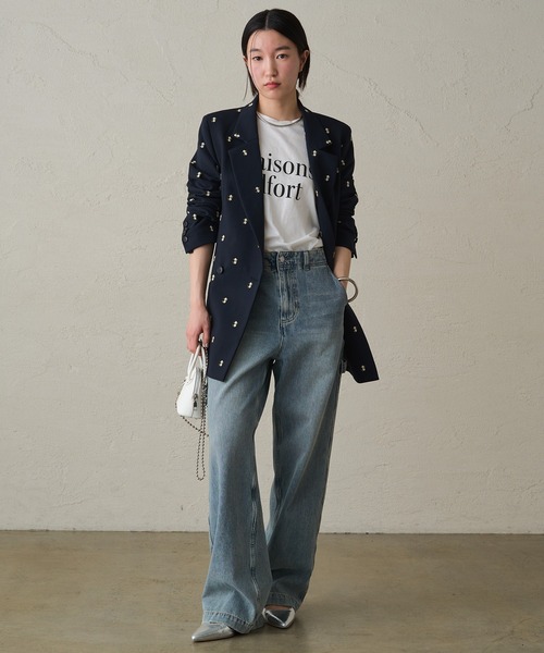 LOUNGEDRESS（ラウンジドレス）の「フラワー刺繍ジャケット