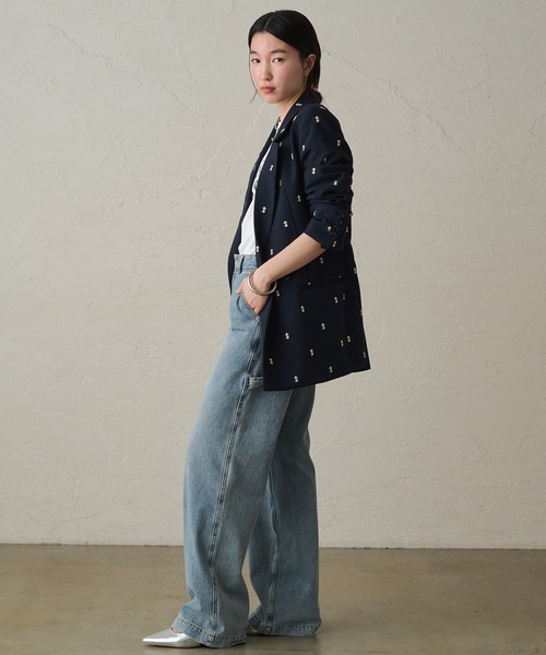 LOUNGEDRESS（ラウンジドレス）の「フラワー刺繍ジャケット 