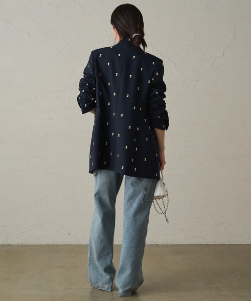 LOUNGEDRESS（ラウンジドレス）の「フラワー刺繍ジャケット