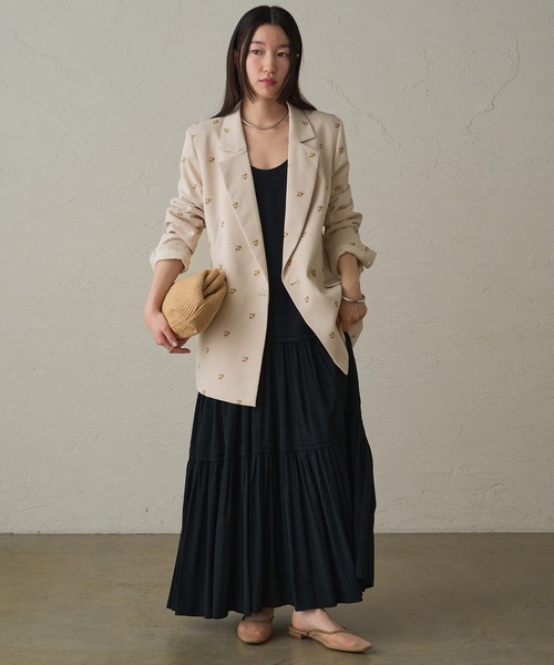 LOUNGEDRESS（ラウンジドレス）の「フラワー刺繍ジャケット