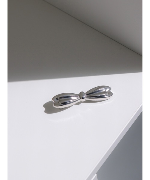 JUMELLE（ジュメロ）の「bow silver clip（バレッタ/ヘアクリップ・レディース・シルバー・FREE）」の16枚目の写真