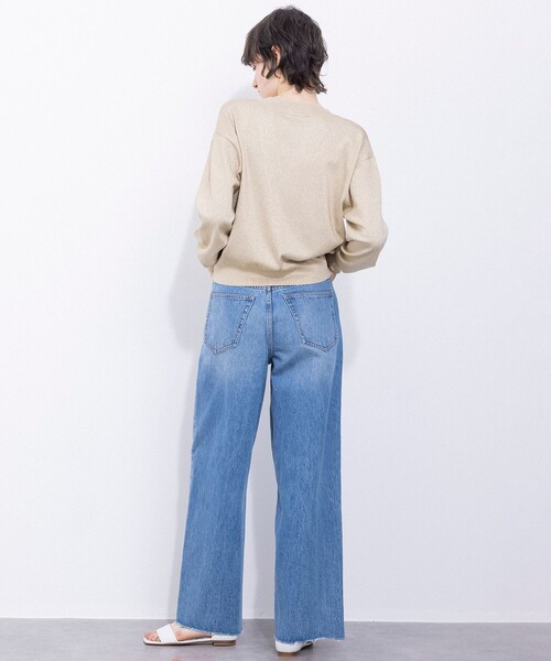 NAVE（ネイヴ）の「デニム ワイドパンツ（デニムパンツ）」 - WEAR