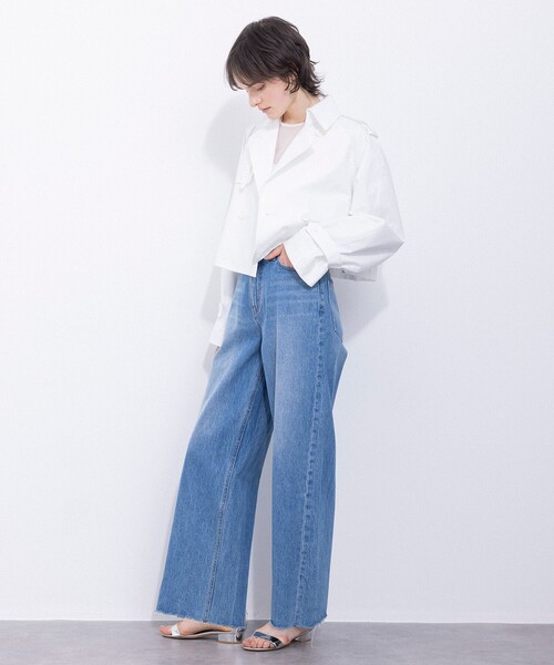 NAVE（ネイヴ）の「デニム ワイドパンツ（デニムパンツ）」 - WEAR