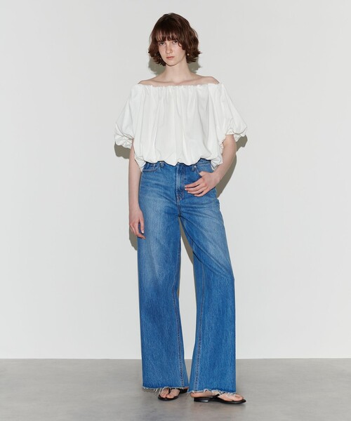 NAVE（ネイヴ）の「デニム ワイドパンツ（デニムパンツ）」 - WEAR