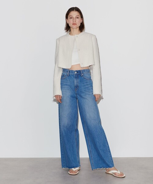NAVE（ネイヴ）の「デニム ワイドパンツ（デニムパンツ）」 - WEAR