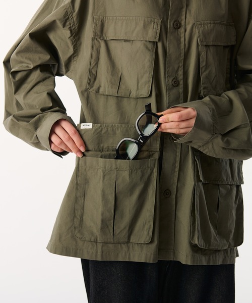 WETTEMPT(ウィテンプト)の「WASH BDU LS SHIRT / ウォッシュBDU LS シャツ(シャツ/ブラウス・メンズ・ブラック/カーキ/チャコールグレー・SMALL/LARGE/MEDIUM)」の12枚目の写真
