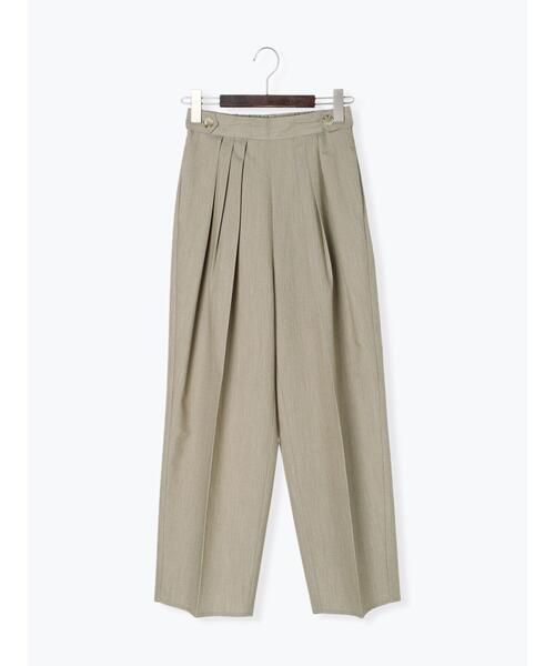 Te chichi（テチチ）の「サイドボタンタックバレルパンツ（その他パンツ・レディース・グレー/カーキ・S/M）」の14枚目の写真