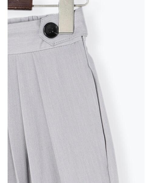 Te chichi（テチチ）の「サイドボタンタックバレルパンツ（その他パンツ・レディース・グレー/カーキ・S/M）」の18枚目の写真