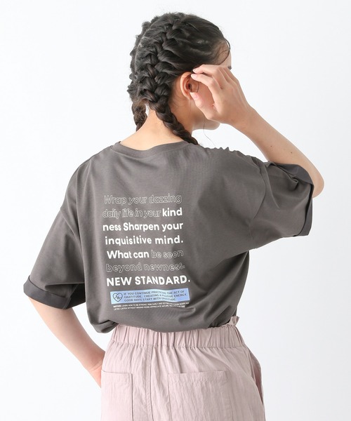 セール】ヘビロッTEE/ワイド半袖/976076（Tシャツ/カットソー