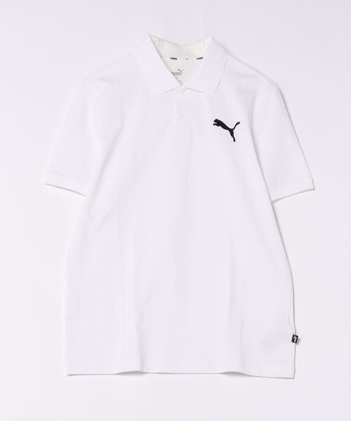PUMA（プーマ）の「《PUMA》ESS ピケポロシャツ（ポロシャツ・メンズ・グレー/ブラック系その他/ブラック/ブルー系その他/ネイビー/ホワイト/ホワイト系その他/グレー系その他・L/XL/M/S）」の3枚目の写真